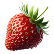 Strawberry isolated on a transparent background 