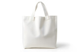 Fototapeta  - White Cotton eco bag, tote bag mock up isolated on white background