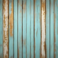 Wall Mural - Abstract blue wooden texture background, Ai Generated