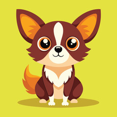 Wall Mural - Chihuahua cute pet vector EPS