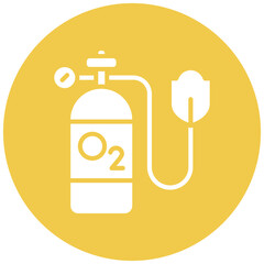 Sticker - Oxygen Tank Icon