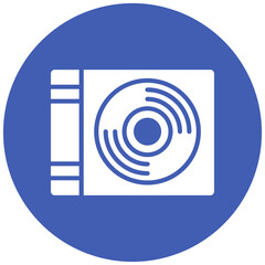 Canvas Print - Compact Disk Icon