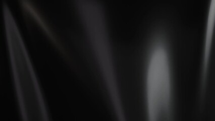 Wall Mural - background silk cloth fabric dark black flow smooth for loop playback 4k 60fps video