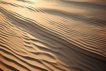 Wall Mural - mesmerizing patterns created by light and shadow on a beach