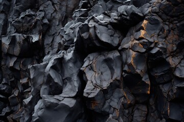 Wall Mural - close up of volcanic rocks and formations