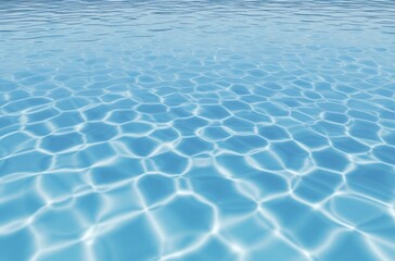 Aufkleber - Texture of water in swimming pool for background