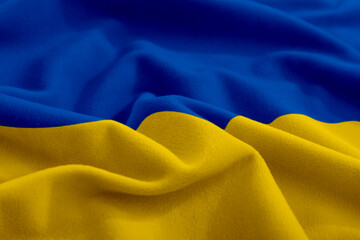 Wall Mural - ukrainian flag of ukraine, sign of peace