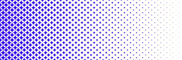 horizontal gradient of blue and white squares halftone texture vector illustration blue and white do