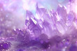 © Florian - A cluster of radiant purple crystals illuminated by soft, ethereal lighting