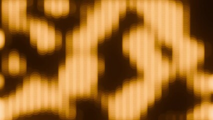 Wall Mural - background yellow night blur glow light random for loop playback 4k 60fps video