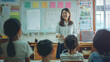 © deniew - group of students in classroom