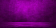 purple color studio background with light from above. leather texture backdrop for design. space for selling products on the website. violet pr pink banner background for advertising.