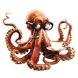 Join this dapper octopus for a spot of tea and witty conversation.