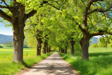 Poster - trees in the park