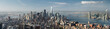 Blick vom Empire State Building Richtung Lower Manhatten, One World Trade Center, Hudson River, Manhatten, New York City, New York, USA