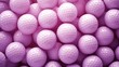 Background with golf balls in Mauve color.