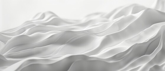 Wall Mural - Wave textures white background