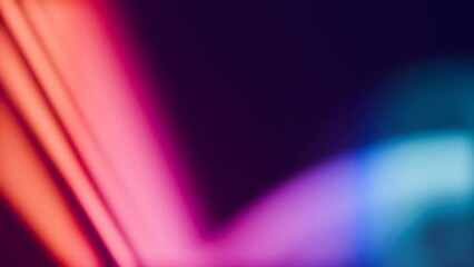 Wall Mural - blue and purple and pink abstract blurred background, 4k seamless loopable animated