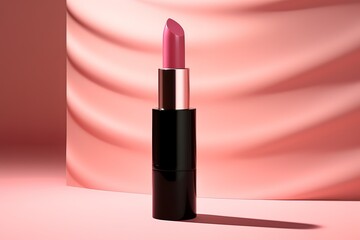 Poster - lipstick mockup, cosmetic package design