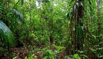 A photo of the Amazon rainforest