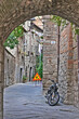 Viterbo, strade, vicoli, piazze e case della città medievale - Tuscia Lazio