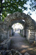 Sepino - Molise - Italy - Archaeological site of Altilia: Access door to the amphitheater