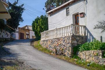 old village in Northern Cyprus in winter 3