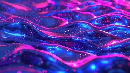 abstract background with purple waves