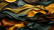 Seamless black green and brown camouflaged abstract