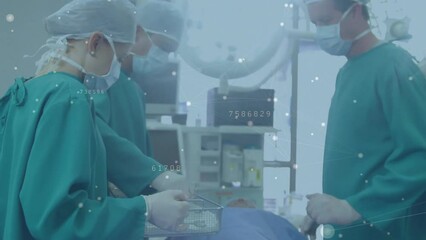 Poster - Animation of connections over diverse surgeons