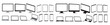 © yukipon00 - Big realistic set computer, mockup, laptop, smartphone, devices, screen, tablet, monitor, technology devices, empty display collection vector