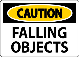 Poster - Caution Sign, Falling Objects