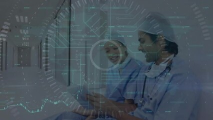 Poster - Animation of data processing over diverse surgeons