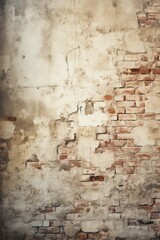 Wall Mural - weathered brick wall texture background