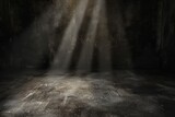 Fototapeta  - Light Rays in a Dark Room