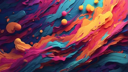 Dynamic 4K Abstract Wallpaper with Cosmic Colors, Abstract 4K Wallpaper for Cosmic Vibes, 4K Abstract Wallpaper Channeling 80s and 90s Energy, Abstract 4K Wallpaper Capturing Retro Essence, 4K Abstrac