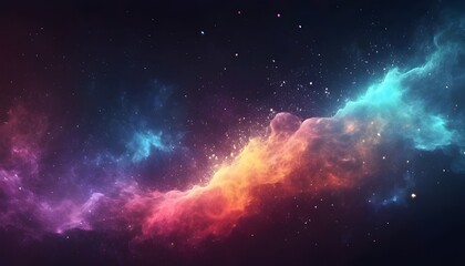 Wall Mural - background with stars