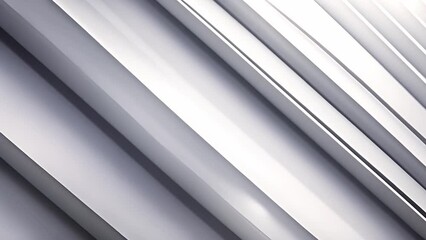 Poster - Gray abstract animation, sleek modern design, minimalist aesthetic.
