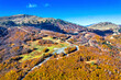 Autumn in Vasilitsa mountain (the summit to the left at 2249 m.) , Grevena, West Macedonia, Greece.