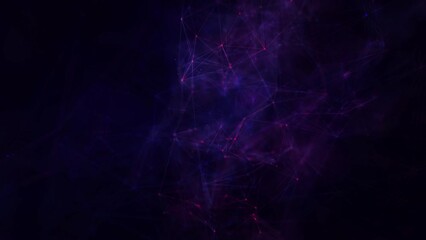 Wall Mural - plexus geometry plane lines abstract background