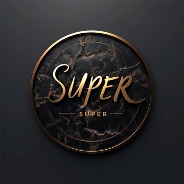 Superior branding, sleek and stylish logo text word Super, design, modern typography and bold graphic elements for impactful marketing and brand identity