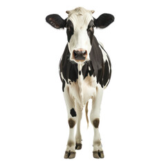 cow full body picture on transparency background PNG