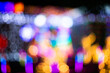 © Austockphoto - out of focus blurry colourful lights