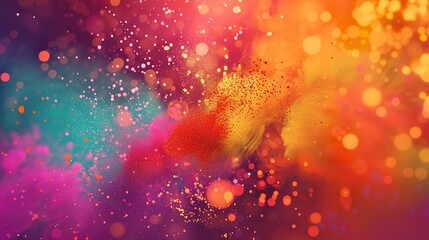 happy holi festival indian culture holiday celebration beautiful colors abstract art background