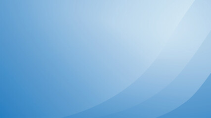 Wall Mural - Blue gradient background wallpaper for backdrop or presentation