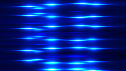 Wall Mural - Blue metallic background, shiny striped 3D metal abstract background.