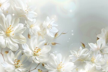  White flower background