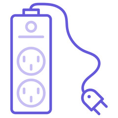 Canvas Print - Power Strip Icon