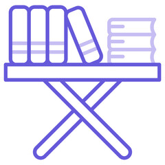 Sticker - Bookshelf Icon