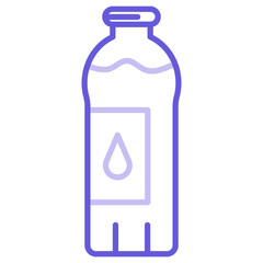 Poster - Water Bottle Icon